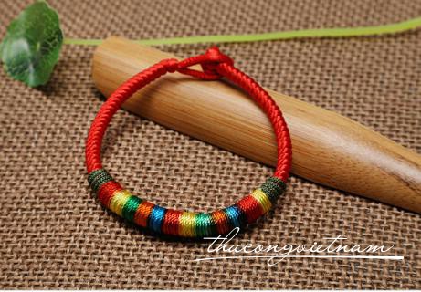 Vòng tay chỉ bóng - Đỏ